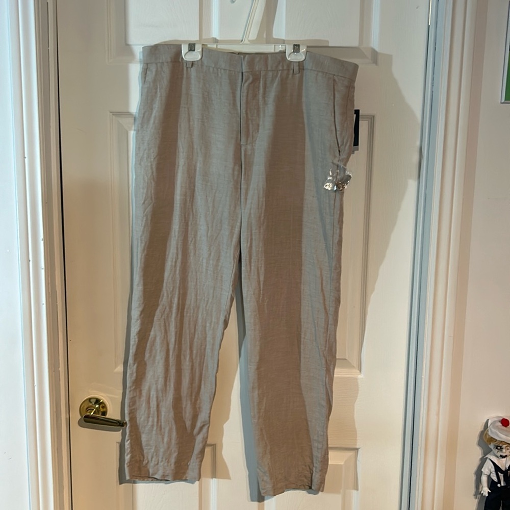 NWT Ladies Perry Ellis Linen/Cotton blend Pants